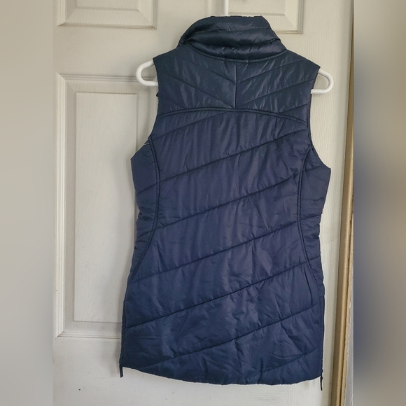 Smartwool Womans Zip Up Blue Vest, Size Small - Picture 5 of 9